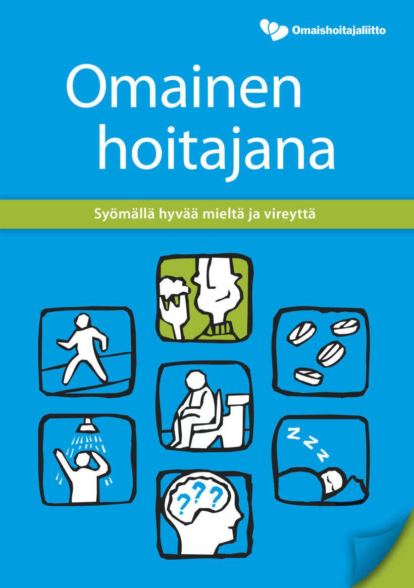 Omainen hoitajana oppaan 1 kansikuva
