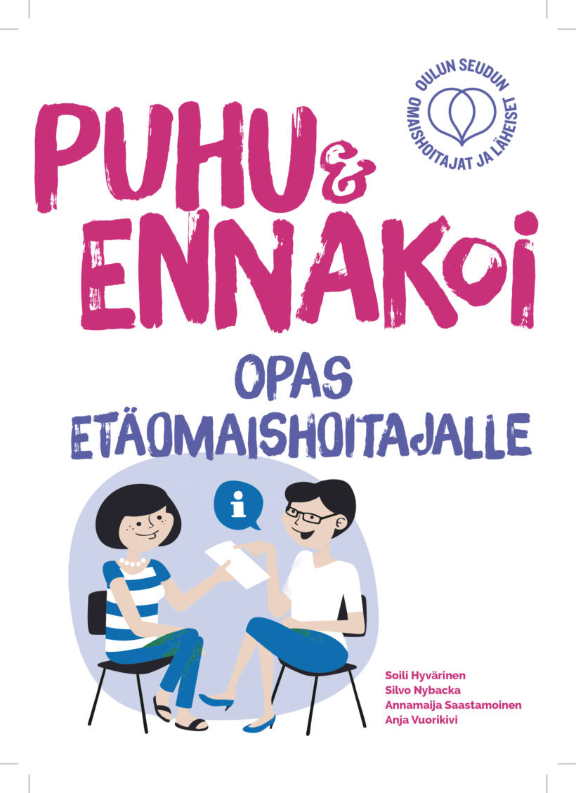 Kansikuva Puhu & ennakoi – Opas etäomaishoitajalle
